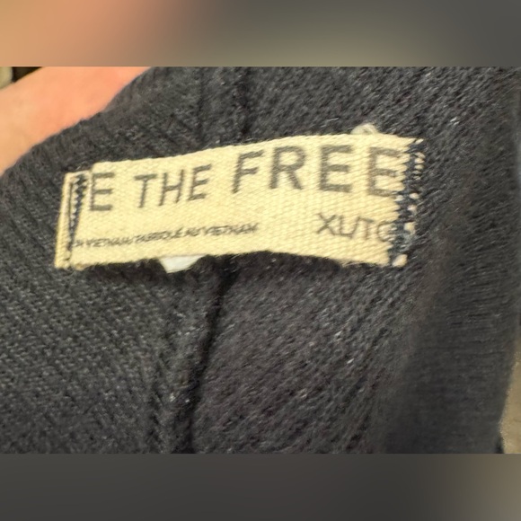NWOT Free People We The Free Jess Long Sleeve - black - Large, XL - Picture 10 of 11